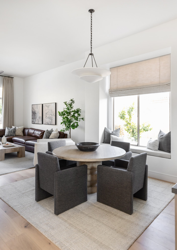 Dining room - modern dining room idea in Phoenix