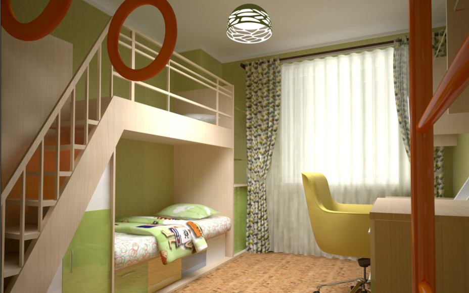 Интерьер детской комнаты