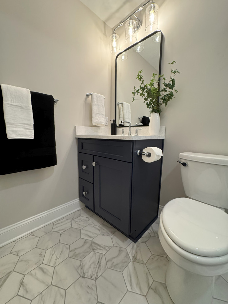 Compact Luxury Bathroom Design | Pittsburgh, PA