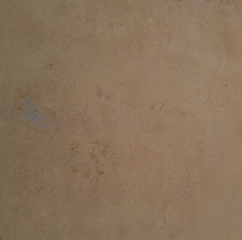 Sunflower Limestone Tiles, Sandblasted Finish, Sample Traditional Wall And Floor Tile by