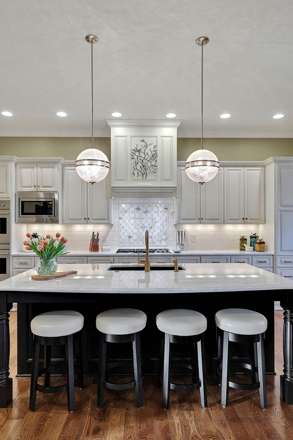 KITCHEN REMODEL: New island is MARBLEOUS