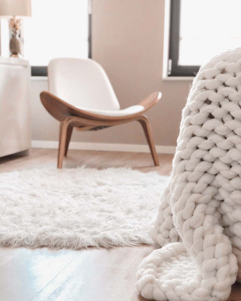 Haus im modernem Boho Style mit natürlichen Materialien