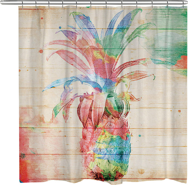 tropical shower curtains