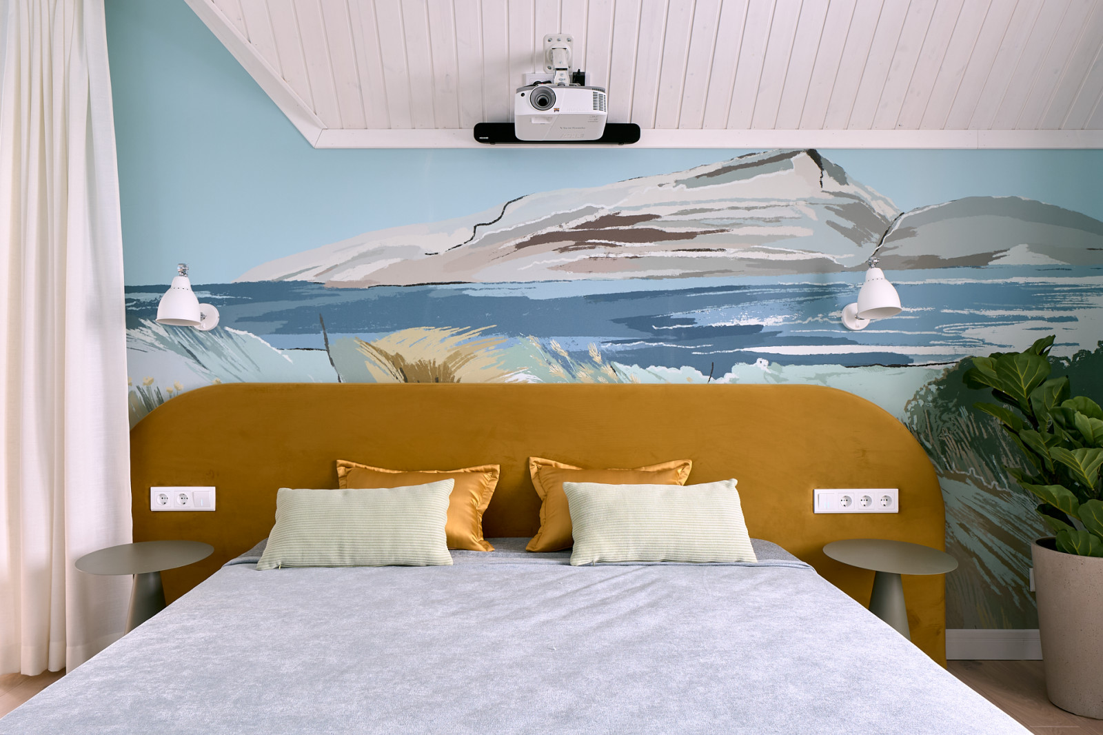 Werkel в новом проекте Демушкина Анна (Яхта, море, спальня)