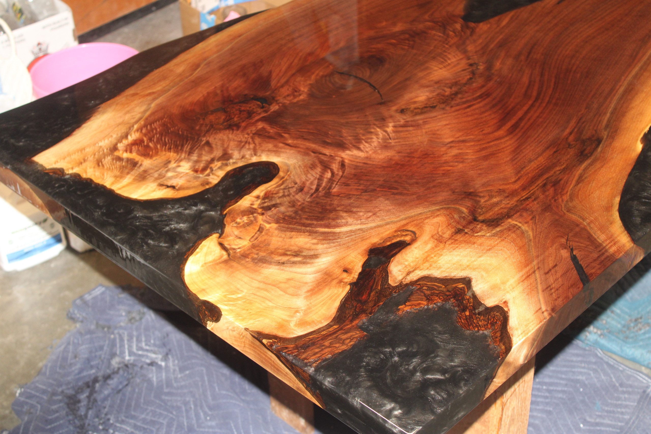 Live Edge/Epoxy River Tables