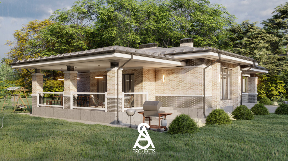 Дом одноэтажный 214кв.м.