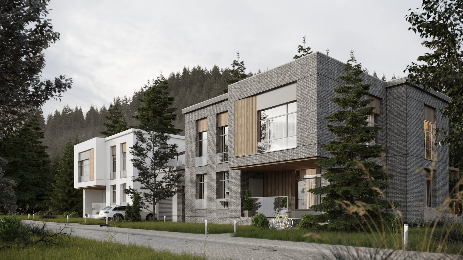 Таунхаус в предгорье Алматы