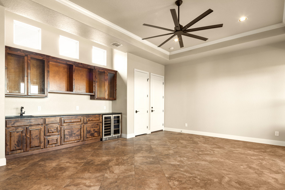 Home design - transitional home design idea in Austin
