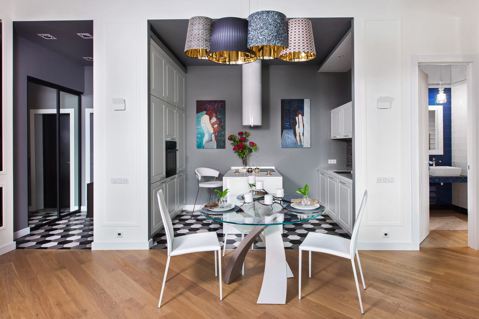 Супер яркая квартира. Сколково парк