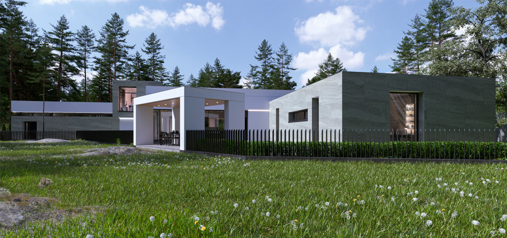 Частный дом в стиле "Хай-тек"