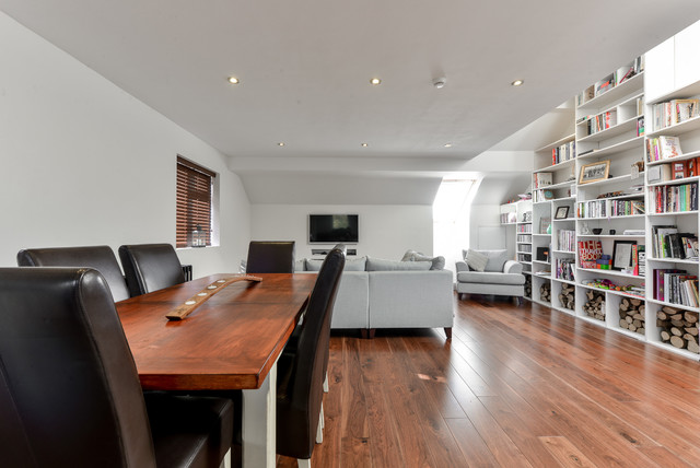 Maisonette conversion trendy-spisestue