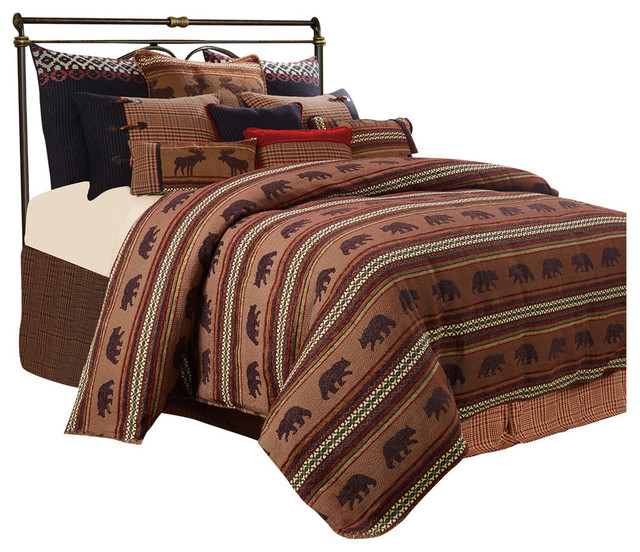 Bayfield Bear Duvet Rustic Duvet Covers And Duvet Sets By