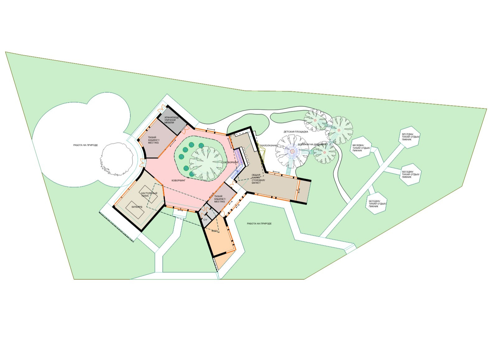 Проект коворкинг центра