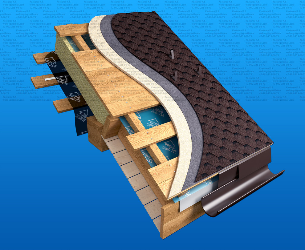 Строение крыши