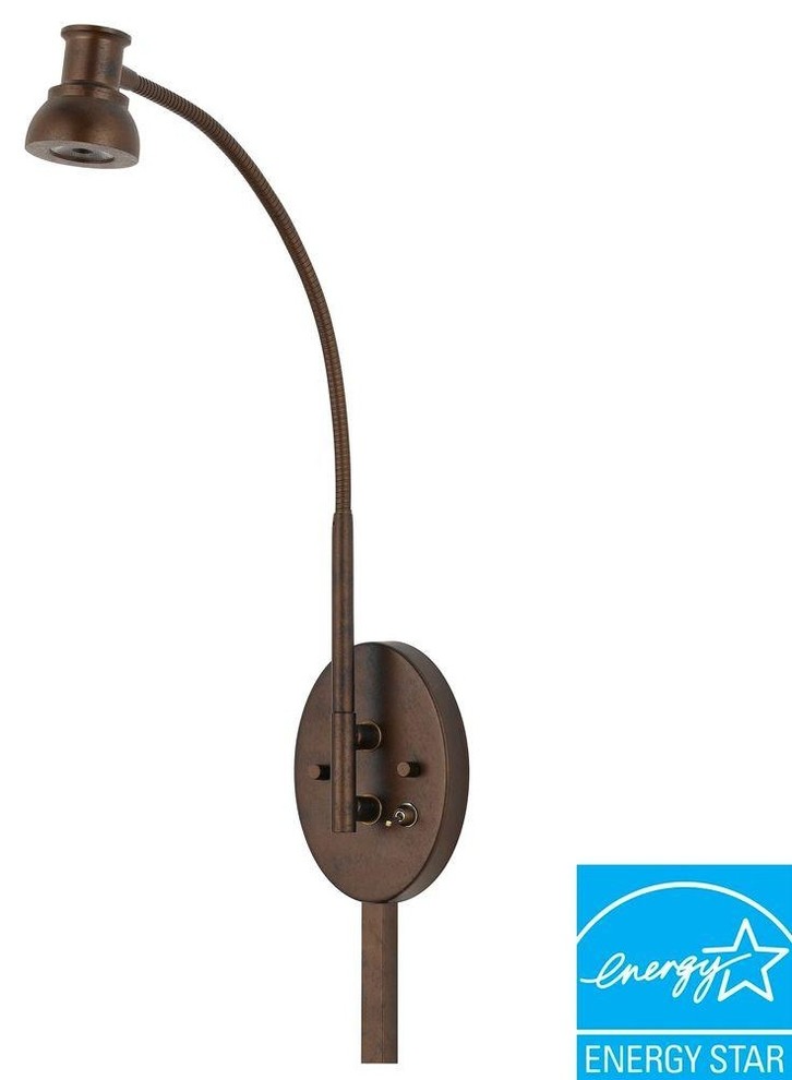 CAL Lighting Wall Mounted Lighting & Sconces 17.75 in. 5 Watt LED Wall Lamp in