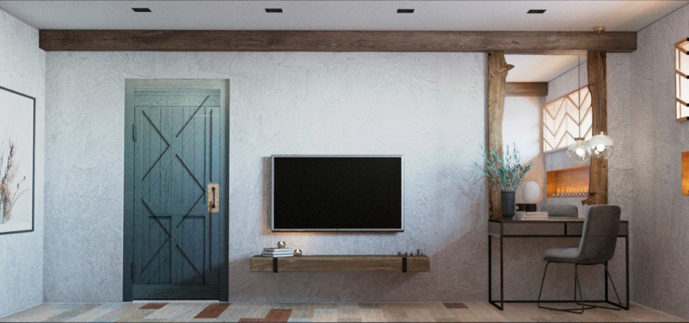 Дизайн проект интерьера номера Шале