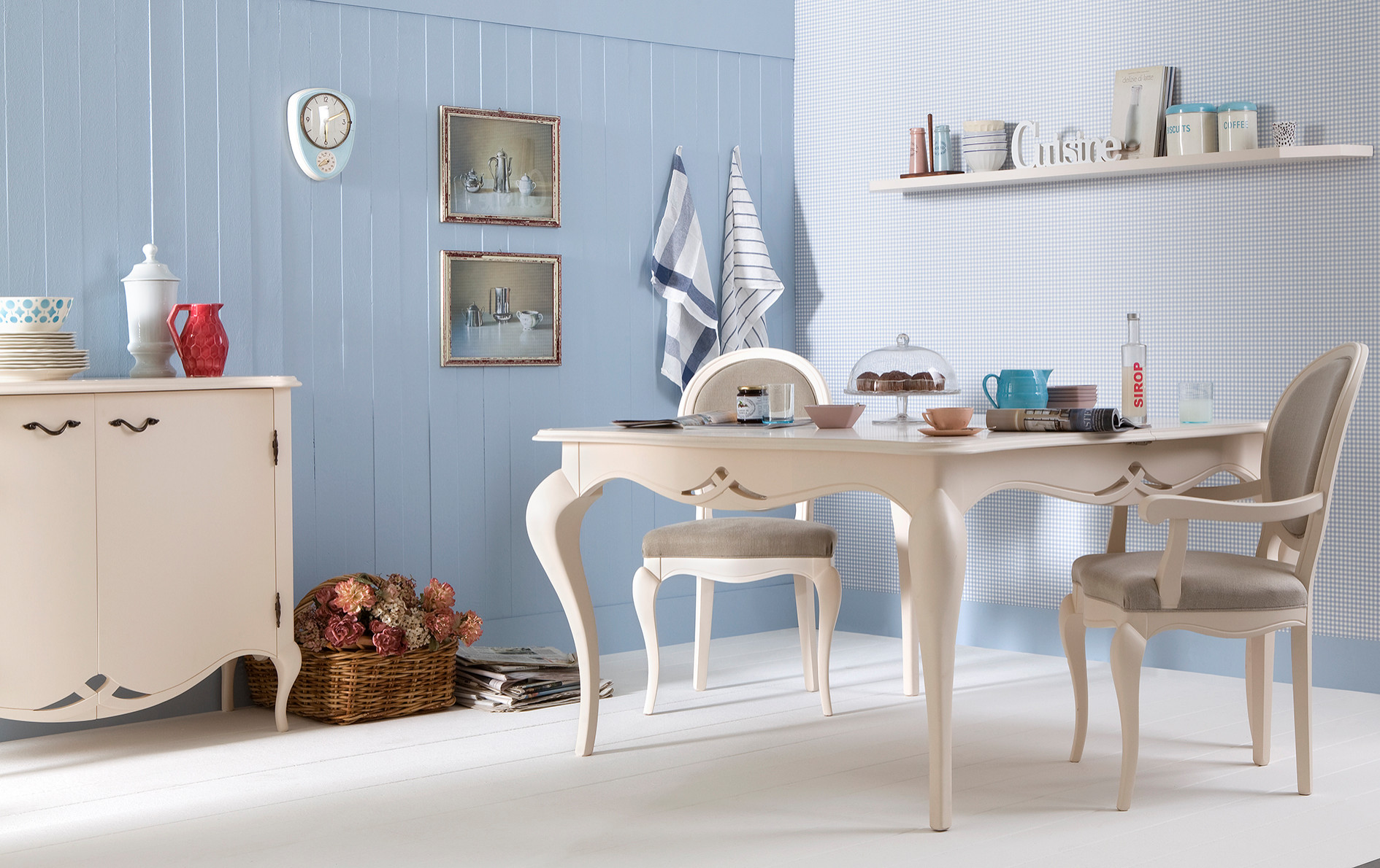 Relooking e Set Design per Collezione Armonie di Tosato