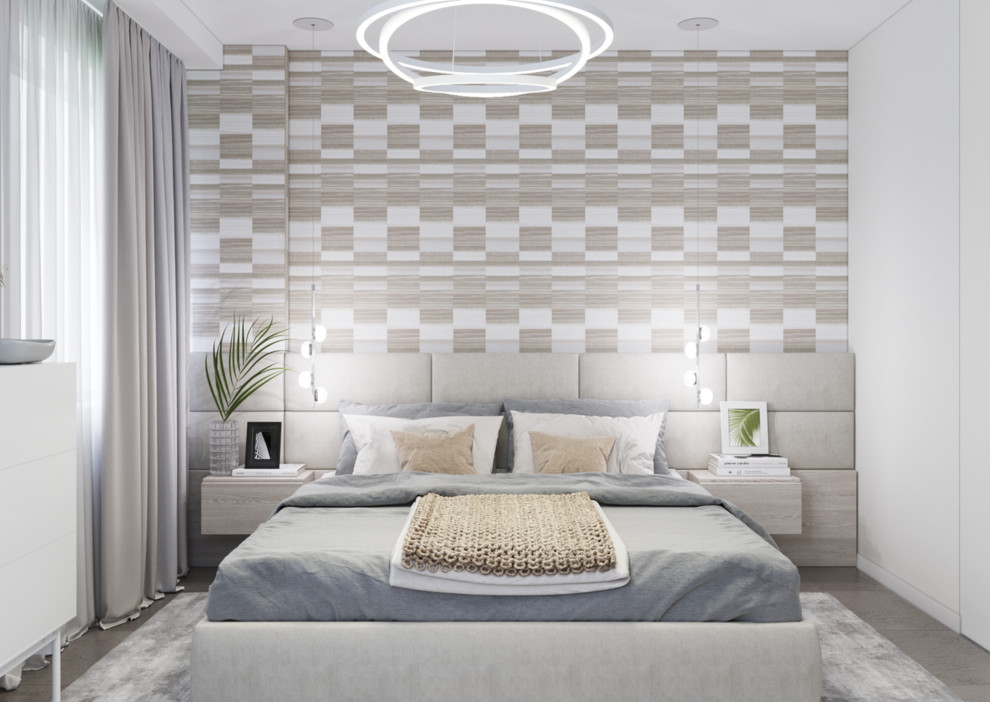 Сдержанный интерьер жилой квартиры