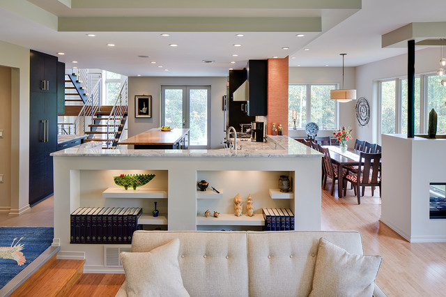 Home, Unplugged modern-wohnbereich