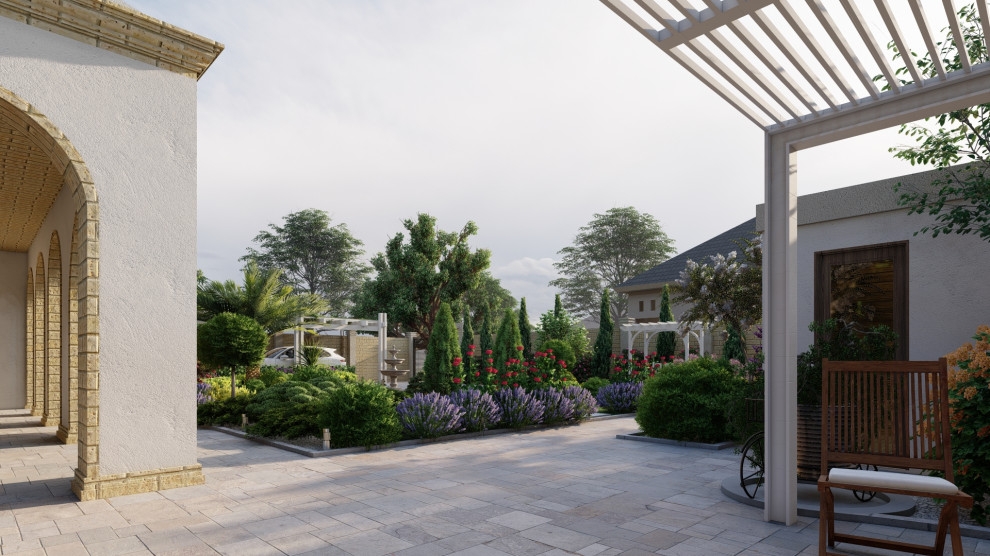 Ландшафтный проект участка в Севастополе