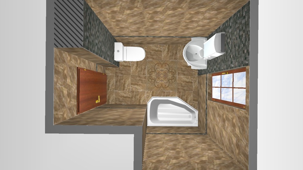 Дизайн классической ванной комнаты