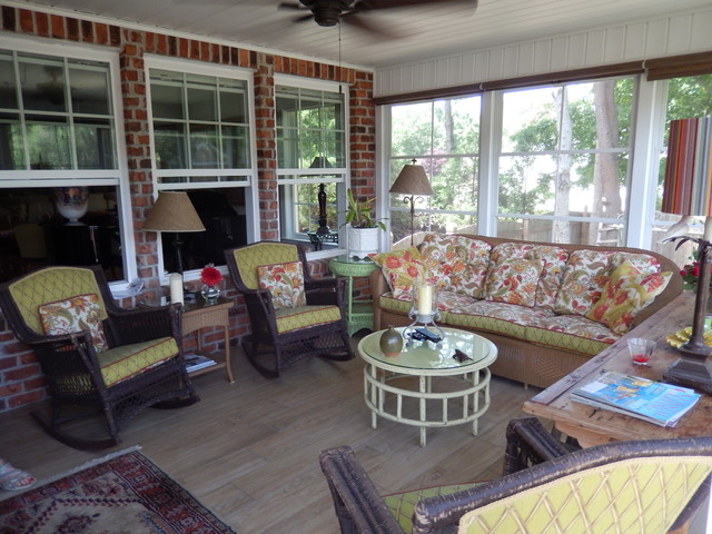 convert yoru screen porch into a 3 season room with eze breeze