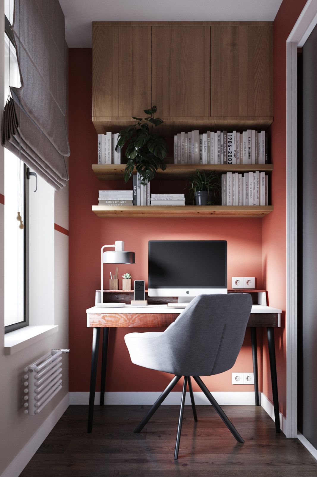 ЖК Серебряный парк, современный интерьер с элементами Эко-стиля