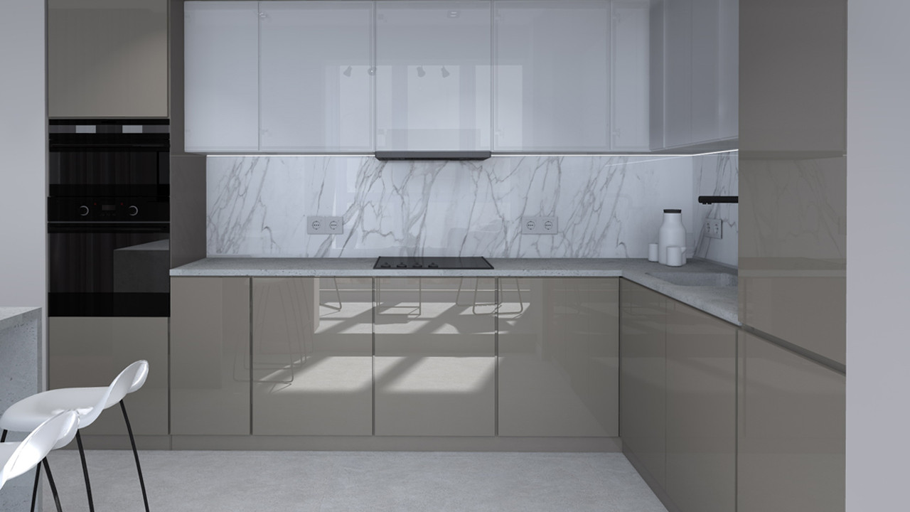 Проект квартиры в ЖК "Весенний" 98 кв м