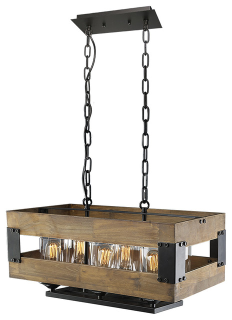 Lnc Wooden Rustic 6 Lights Edison Kitchen Island Lighting Fixtures Lnc Wooden Rustic 6 Lights Edison Kitchen Island Lighting Fixtures Black