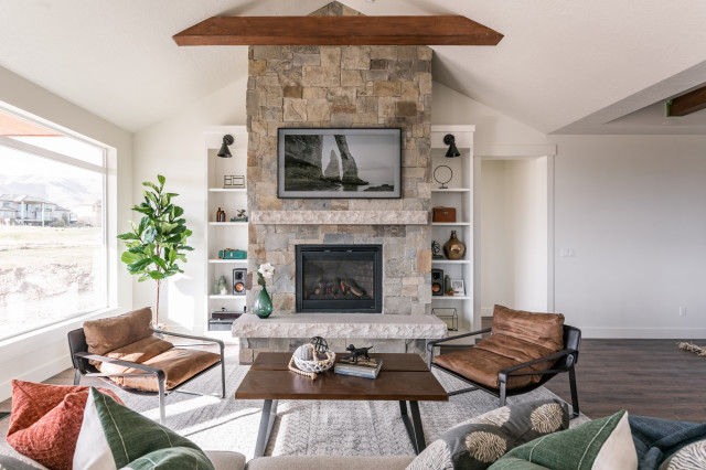 Transitional Ranch landhausstil
