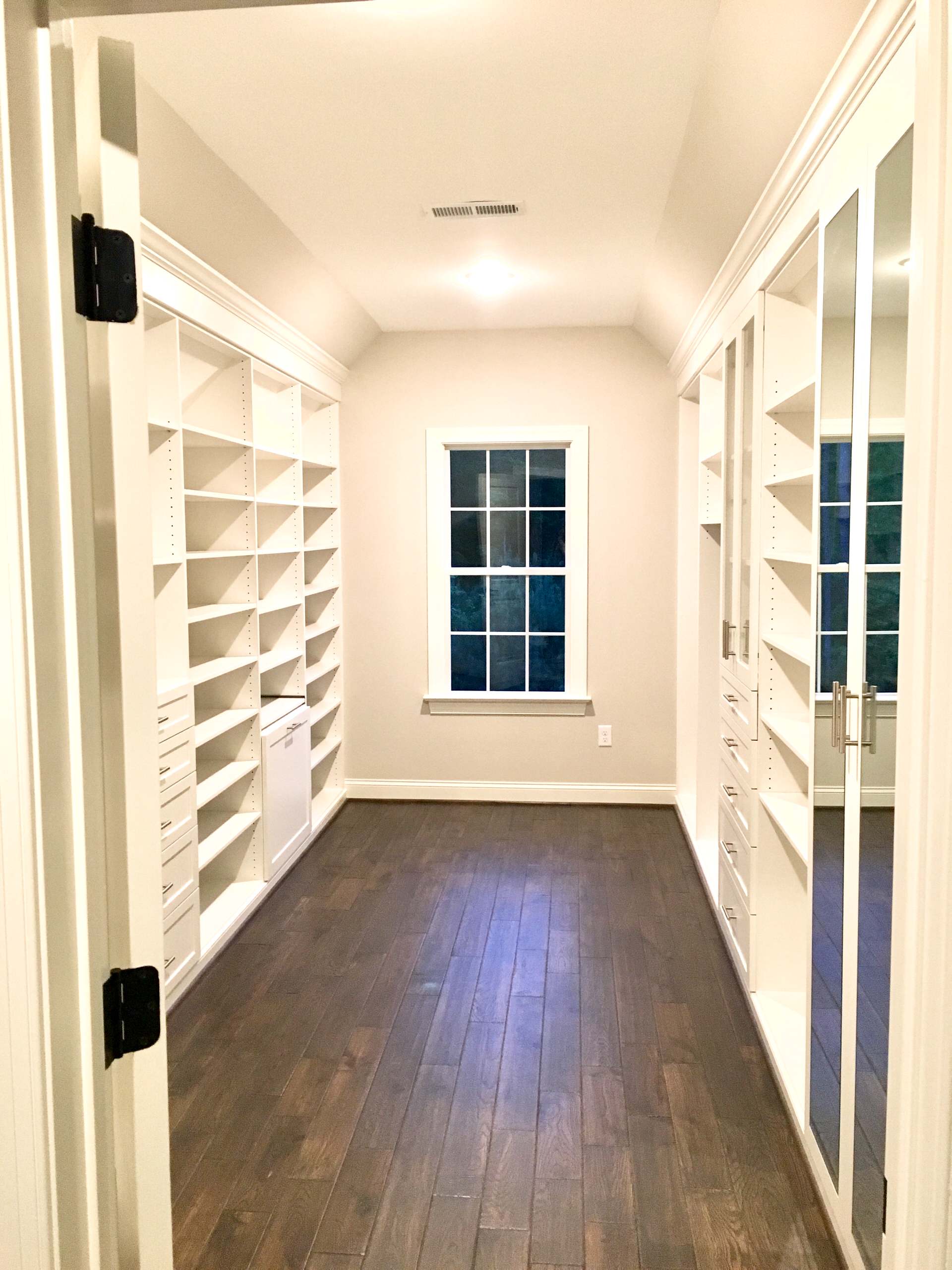 Angled Ceiling Closet