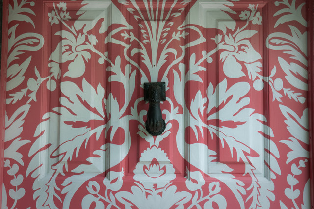 The Front Door eclectic-entry