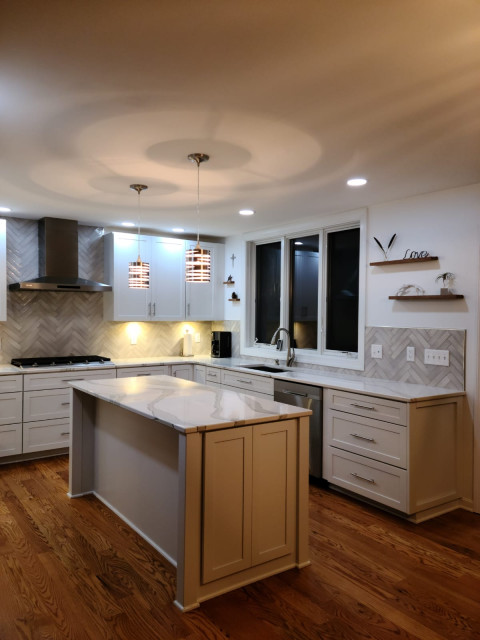 Kitchen and Foyer Remodel contemporary-kitchen