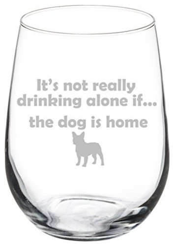 Ebros Pedigree French Bulldog Frenchies Wine Oil Bottle Holder Kitchen Decor