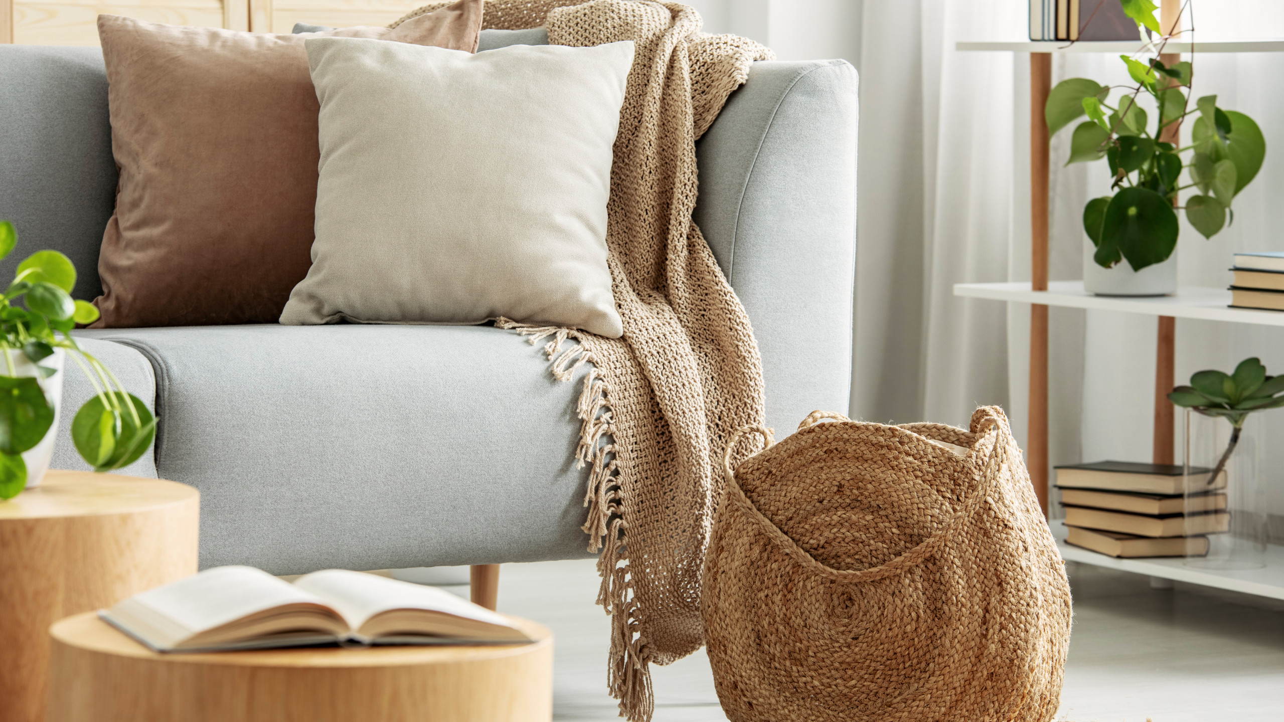 Chic Boho Balcony with Natural Textures in Caterham