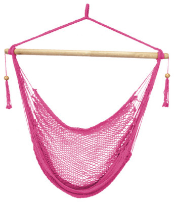 Bliss Island Rope Chair, Pink