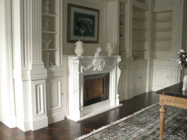 Fireplace surround