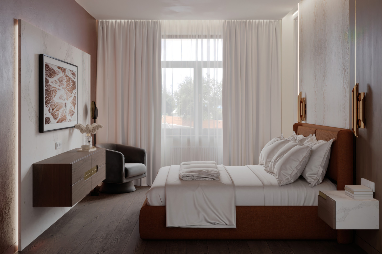 Квартира 92 кв.м. ЖК Роял Парк