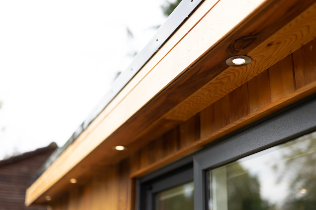 Cedar Garden Office modern-shed