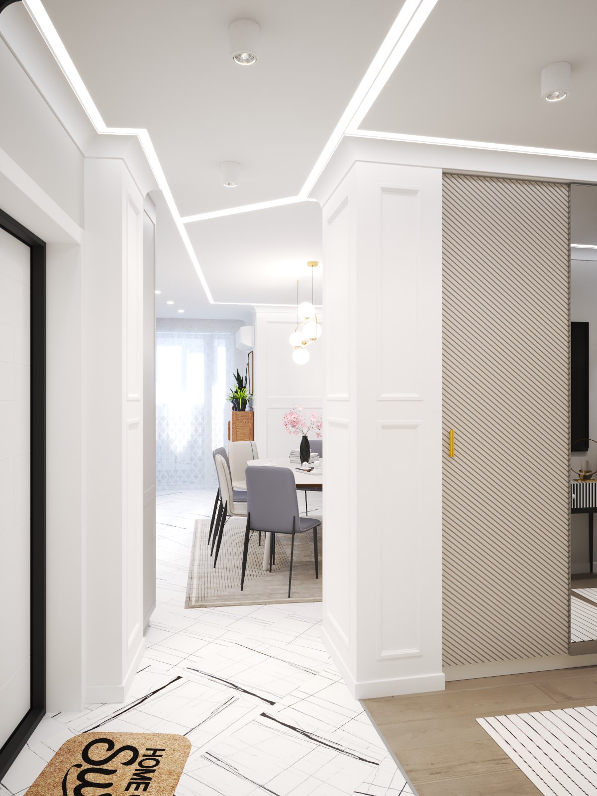 Трехкомнатная квартира / Чебоксары / 2022 год