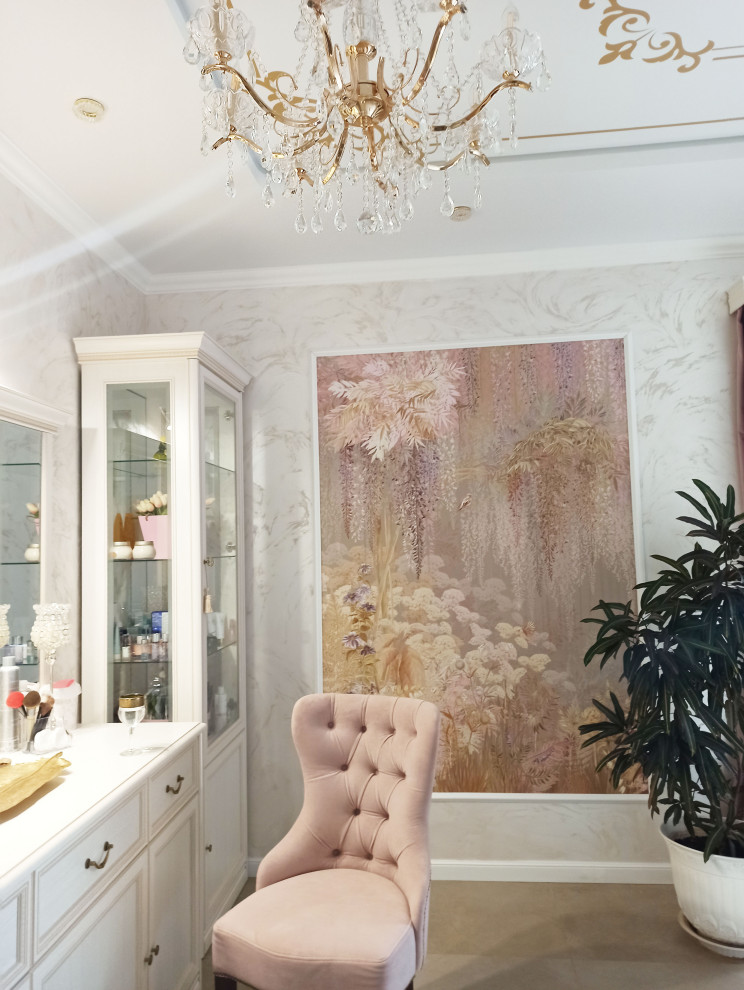 Пудровая роза