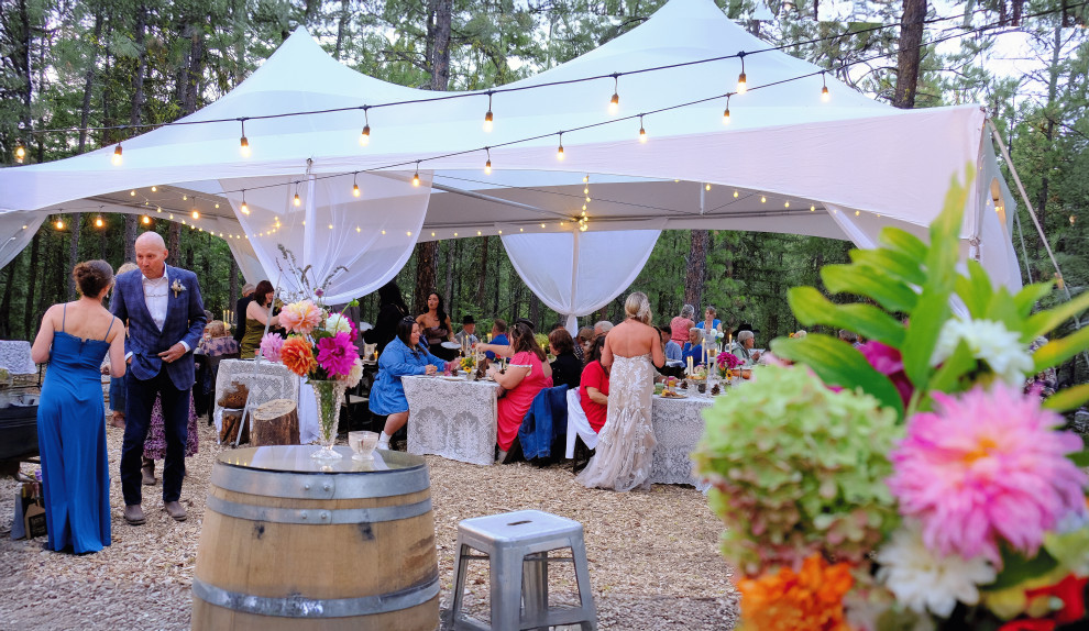 Wedding Design in the Forests of Chelan, WA