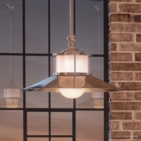 Luxury Nautical Nickel Hooded Pendant Light Uql2532 Nantucket Nautical Nickel Hooded Pendant Light