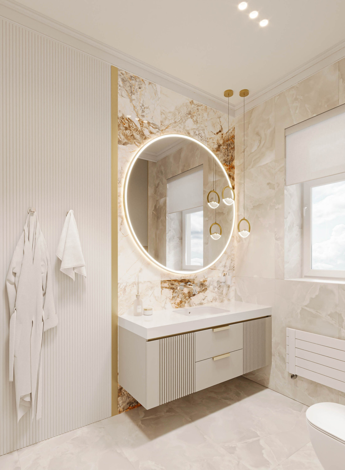 Дом в стиле неоклассика 260 м2