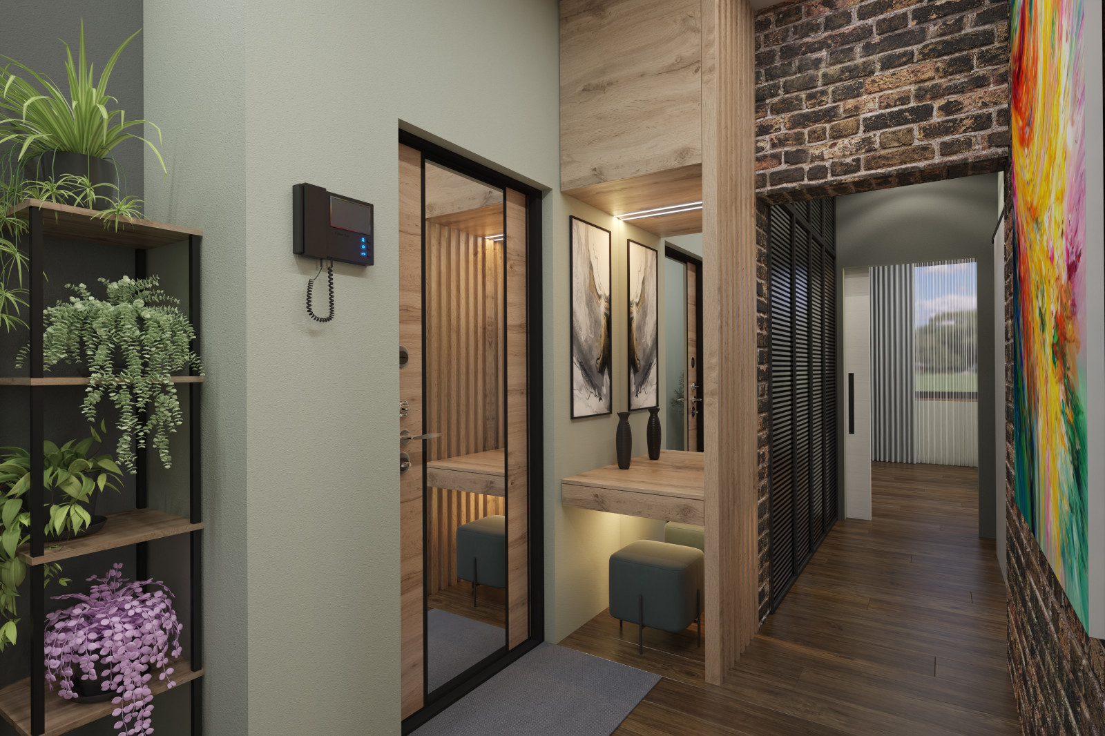 Квартира 100 кв.м. в современном стиле