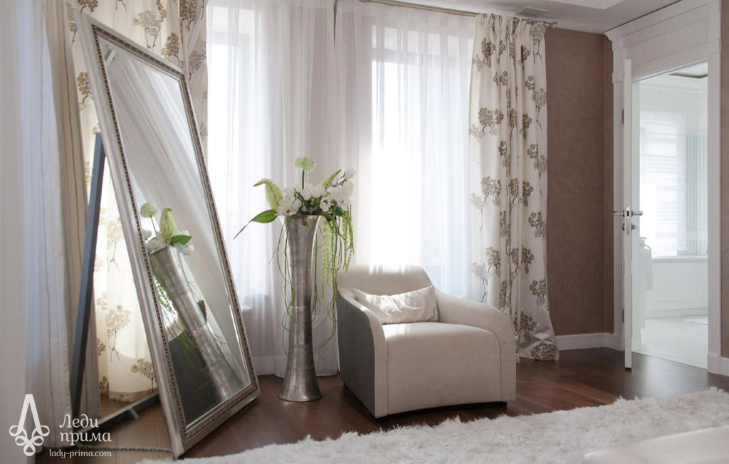 Шторы в загородный дом.