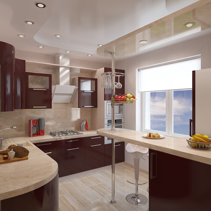 Проект интерьера таунхауса