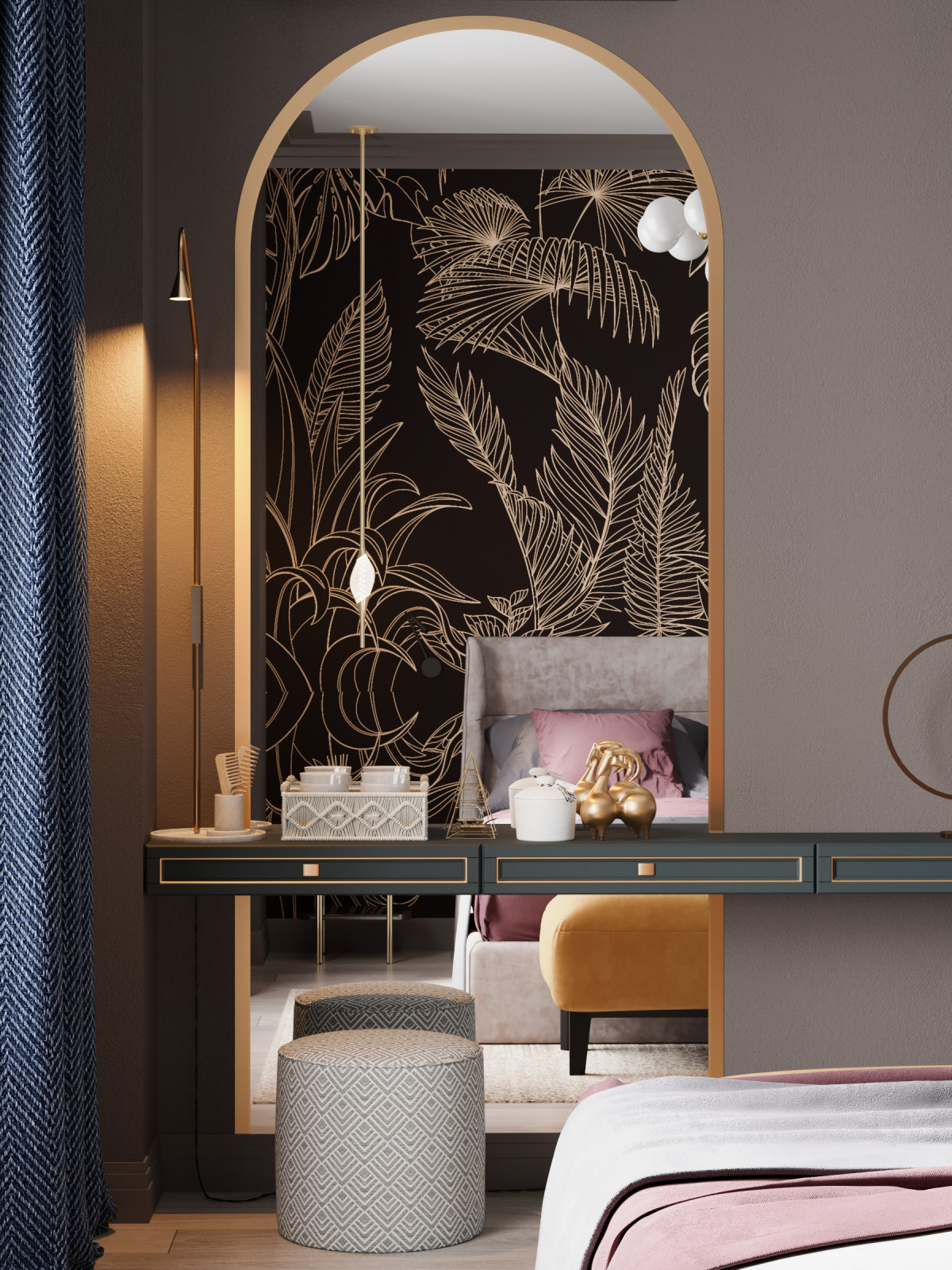 Квартира с ярким характером 120м2