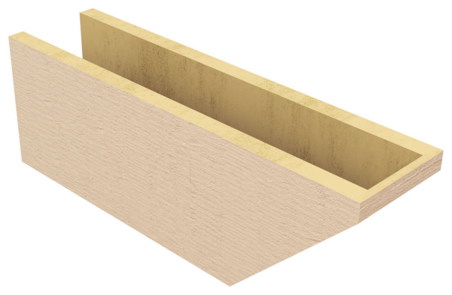 Concord Woodgrain TimberThane Rafter Tail, Primed Tan, 6
