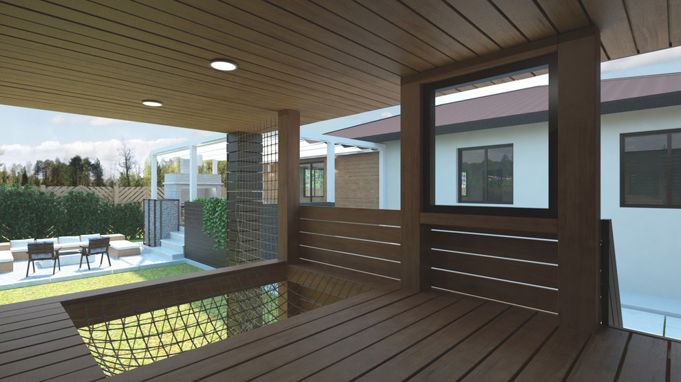 Придомовая территория в Подмосковье